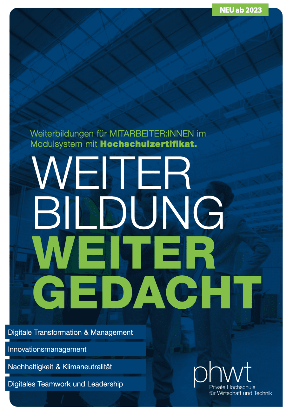 Neue Weiterbildungskurse An Der PHWT - PHWT | Deine Duale Hochschule